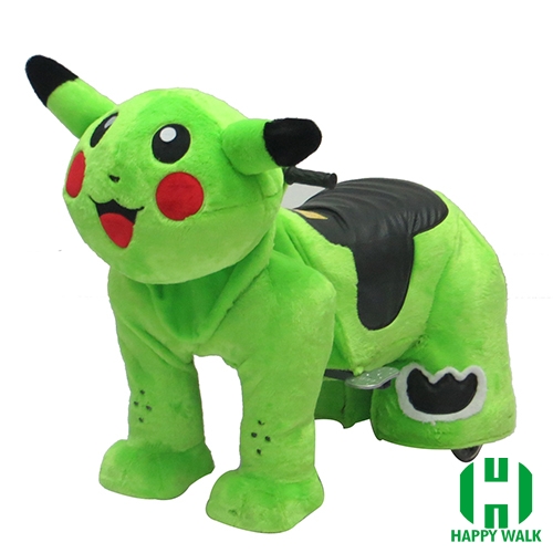 plush animal ride on toy