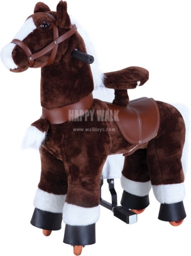 plush ride on pony